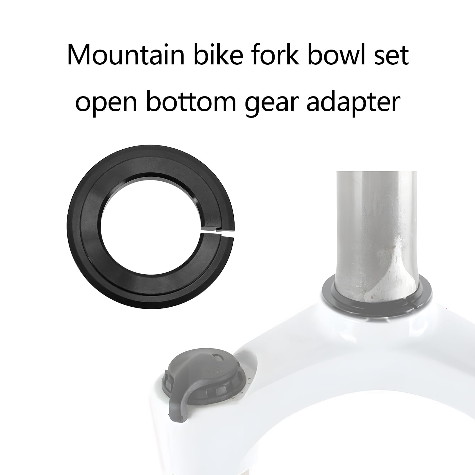 Amazon | eMagTech 自転車フロントフォークアダプター テーパード